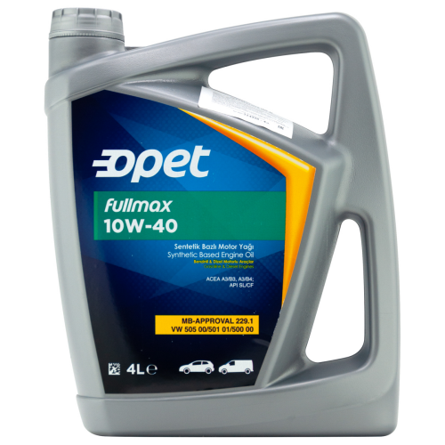 Синтетическое моторное масло Fullmax 10W-40 - 4 л Синтетическое моторное масло Fullmax 10W-40 - 4 л