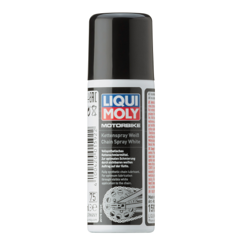 Белая цепная смазка для мотоциклов Motorbike Kettenspray weiss - 0,05 л