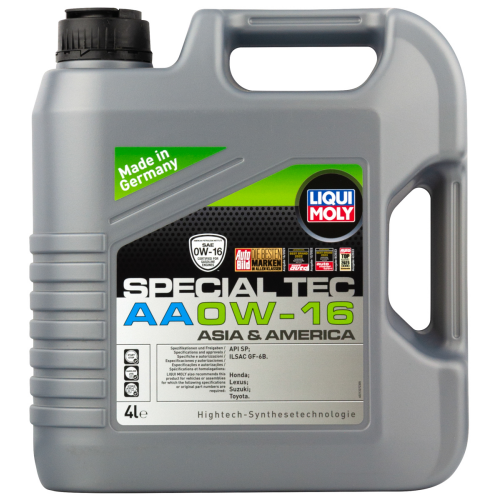 Синтетическое моторное масло Special Tec AA 0W-16 - 4 л