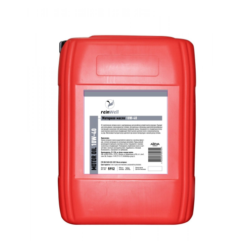 5912 ReinWell Моторное масло 10W-40 E4/E7 (20л) - 20 л 5912 ReinWell Моторное масло 10W-40 E4/E7 (20л) - 20 л